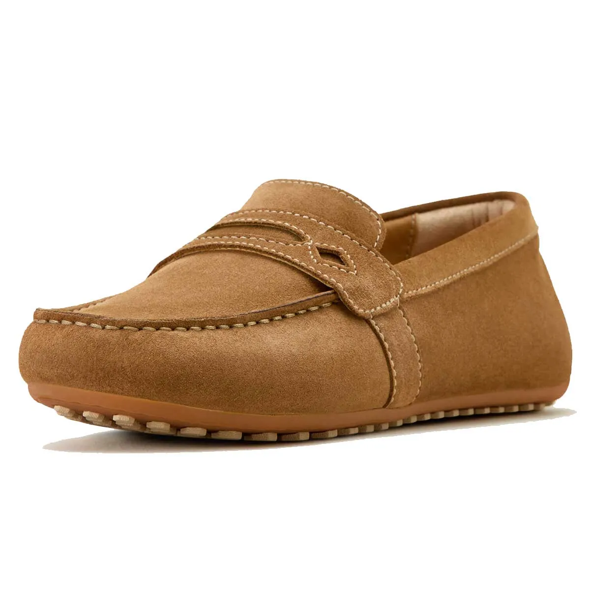 ARIAT Selene Driving Shoe - Womens - Caramel Suede