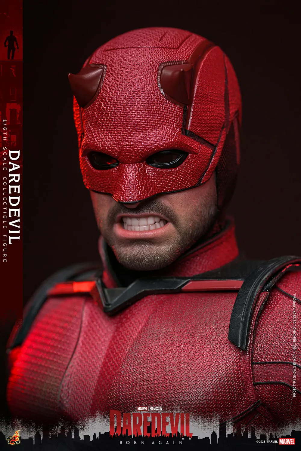 Hot Toys Marvel Comics Disney  Daredevil: Born Again Daredevil 1/6 Scale 12" Collectible Figure