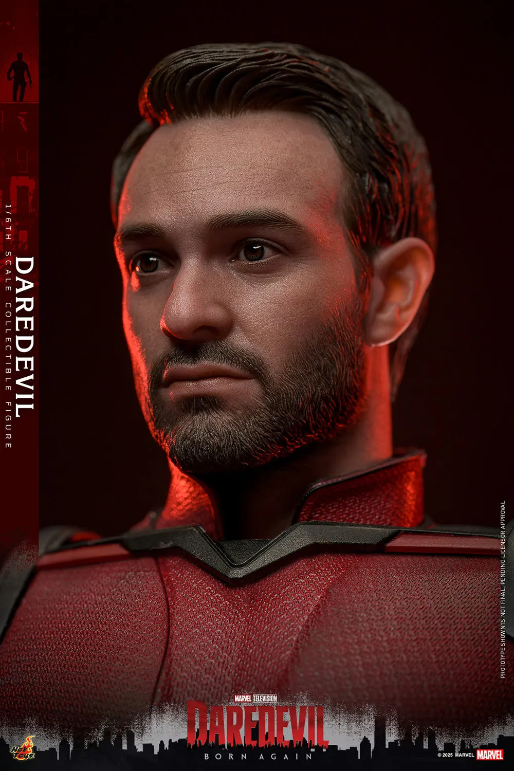 Hot Toys Marvel Comics Disney  Daredevil: Born Again Daredevil 1/6 Scale 12" Collectible Figure