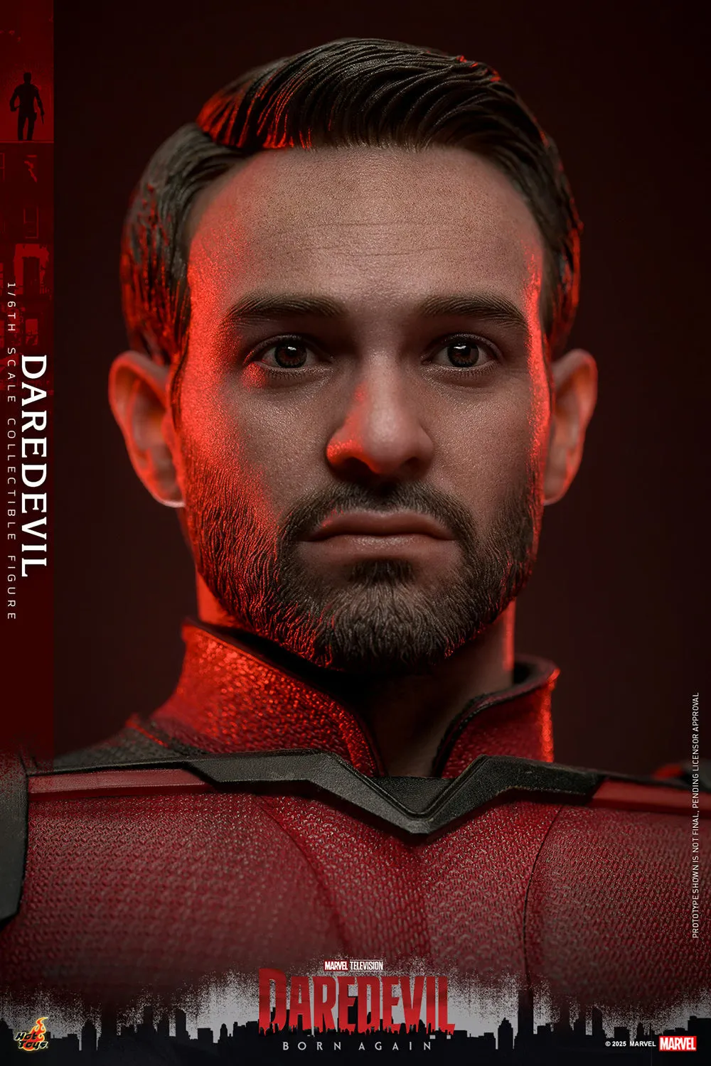 Hot Toys Marvel Comics Disney  Daredevil: Born Again Daredevil 1/6 Scale 12" Collectible Figure